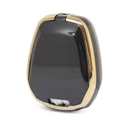 New Aftermarket Nano High Quality Cover For Isuzu Remote Key 2 Buttons Black Color ISZ-A11J | Emirates Keys