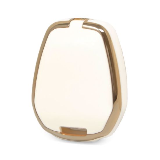 New Aftermarket Nano High Quality Cover For Isuzu Remote Key 2 Buttons White Color ISZ-A11J | Emirates Keys
