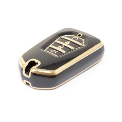 New Aftermarket Nano High Quality Cover For Isuzu Remote Key 4 Buttons Black Color ISZ-B11J4A | Emirates Keys