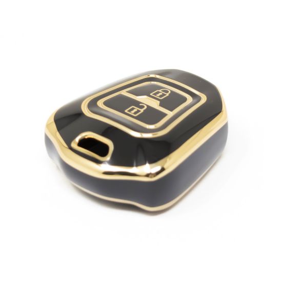 New Aftermarket Nano High Quality Cover For Isuzu Remote Key 2 Buttons Black Color ISZ-C11J | Emirates Keys