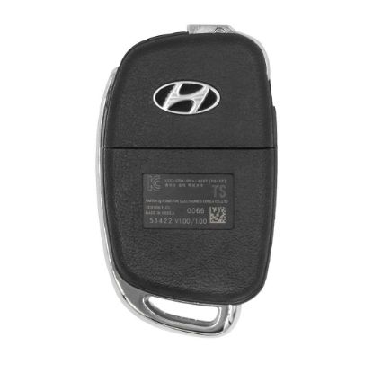 New Hyundai Starex 2016 Genuine / OEM Flip Remote Key 2 Buttons 433MHz OEM Part Number: 95430-4H201 - FCC ID: OKA-420T | Emirates Keys