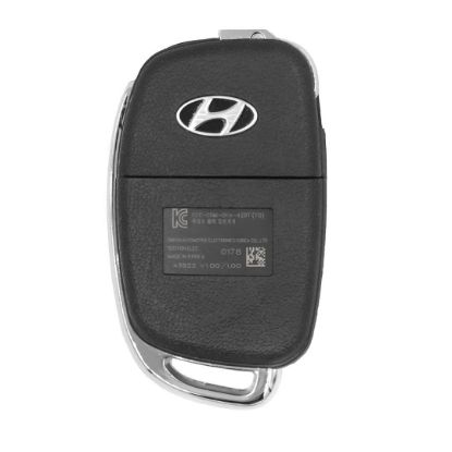 New Hyundai Starex 2016 Genuine / OEM Flip Remote Key 2 Buttons 433MHz OEM Part Number: 95430-4H000 - FCC ID: OKA-420T | Emirates Keys