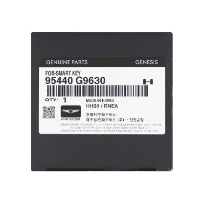 New Hyundai Genesis 2022 Genuine/OEM Smart Remote Key 6 Buttons 433MHz OEM Part Number: 95440-G9630 , FCC ID: TQ8-FOB-4F36 | Emirates Keys
