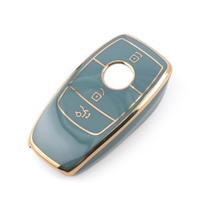 New Aftermarket Nano High Quality Cover For Mercedes E Series Remote Key 3 Buttons Gray Color Benz-B11J3 | Emirates Keys
