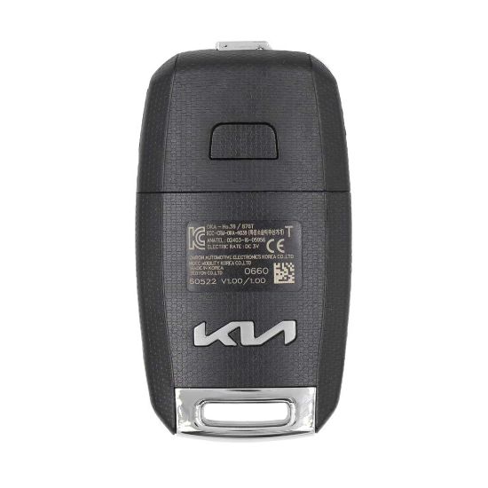 New KIA Picanto 2021 Genuine/OEM Flip Remote Key 433MHz 3 Button Manufacturer Part Number: 95430-G6800 | Emirates Keys
