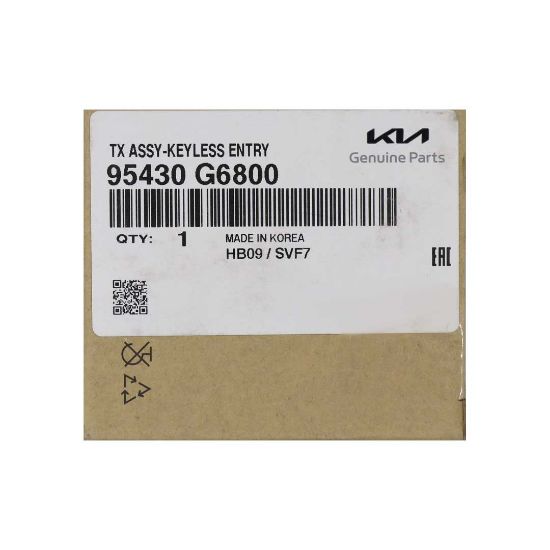 New KIA Picanto 2021 Genuine/OEM Flip Remote Key 433MHz 3 Button Manufacturer Part Number: 95430-G6800 | Emirates Keys