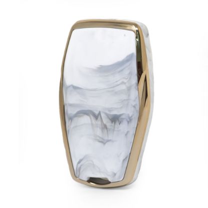 New Aftermarket Nano High Quality Marble Cover For Geely Remote Key 4 Buttons White Color GL-B12J4B | Emirates Keys