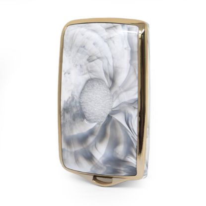 New Aftermarket Nano High Quality Marble Cover For Renault Remote Key 4 Buttons White Color RN-A12J | Emirates Keys