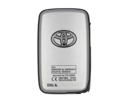 New Toyota Zelas 2011-2016 Genuine/OEM Smart Key 3 Buttons 433MHz 89904-21022 8990421022 / FCCID: B74EA | Emirates Keys