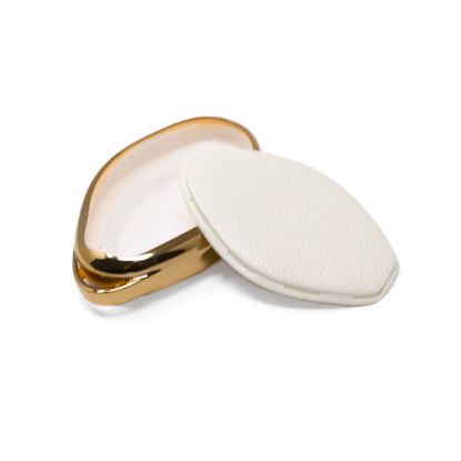New Aftermarket Nano High Quality Gold Leather Cover For Xpeng Remote Key 4 Buttons White Color XP-B13J | Emirates Keys