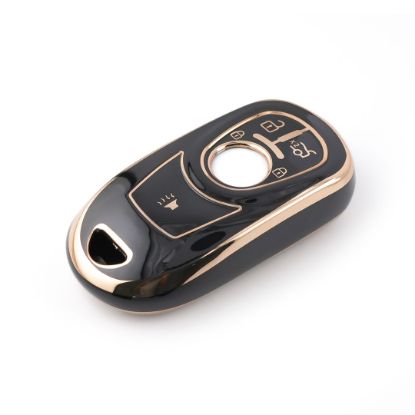 New Aftermarket Nano High Quality Cover For Buick Smart Remote Key 3 Buttons Black Color BK-A11J5B | Emirates Keys