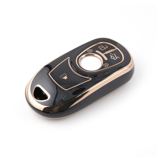 New Aftermarket Nano High Quality Cover For Buick Smart Remote Key 3 Buttons Black Color BK-A11J5B | Emirates Keys