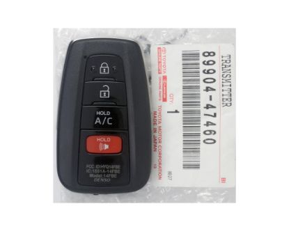 New Toyota Prius Prime  2017-2020 Genuine/OEM Smart Key Remote 4 Buttons 315MHz 89904-47460 8990447460 / FCCID : HYQ14FBE | Emirates Keys