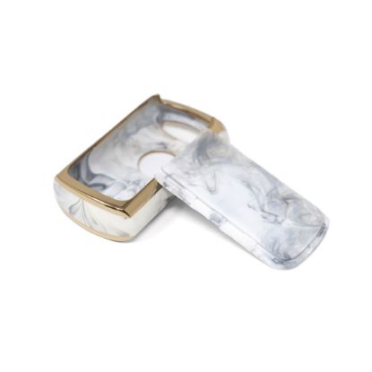 New Aftermarket Nano High Quality Marble Cover For Yamaha Remote Key 1 Buttons White Color YMH-B12J | Emirates Keys