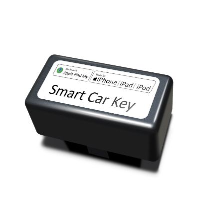 Picture of LCD Universal Smart Key Kit With Keyless Entry And IOS Car Porsche Style Location Tracking System Silver Color