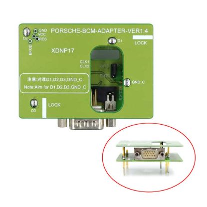 New Xhorse XDNP17GL PORSCHE BCM Solderless Adapter for Xhorse Mini Prog and VVDI Key Tool Plus | Emirates Keys