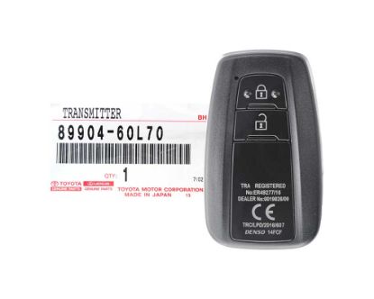 BRAND New Toyota Land Cruiser Prado 2018-2019 Smart Key Remote 2 Buttons 433MHz 89904-60L70  FCCID : 14FCF | Emirates Keys