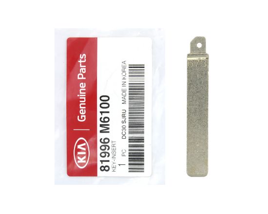 New KIA Cerato Genuine/OEM Flip Remote Key Blade Manufacturer Part Number: 81996-M6100 - Compatible Part Number: 81996-K0000 | Emirates Keys