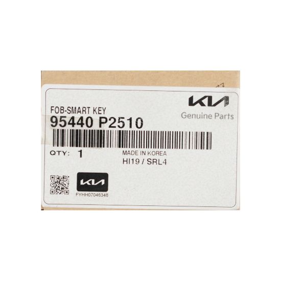 New Kia Sorento 2024 Genuine / OEM Smart Remote Key 6 Buttons 433MHz OEM Part Number: 95440-P2510 / 95440P2510 | Emirates Keys