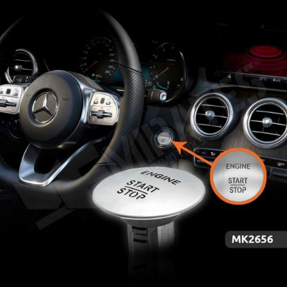 Mercedes Benz Engine Start Stop Button Genuine/OEM For Key Less go Proximity Vehicles FITS ALL STANDARD MERCEDES-BENZ MODELS | MK3