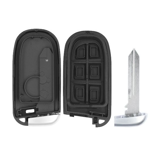 New Aftermarket Ram 2015 Smart Remote Key Shell 4 Buttons Auto Start High Quality Best Price | Emirates Keys