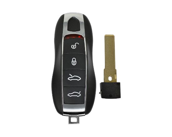 New Aftermarket Porsche Smart Remote Key Shell 4 Buttons
