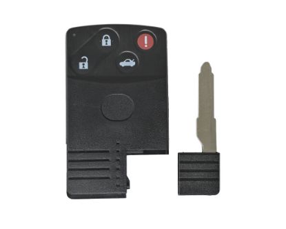 Mazda Card Remote Shell 4 Buttons - mk3.com