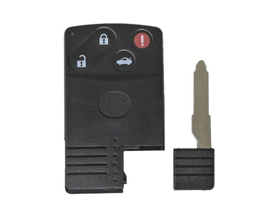 Mazda Card Remote Shell 4 Buttons - mk3.com