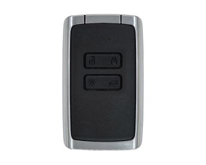 Smart Key Card Shell 4 Buttons White Color For