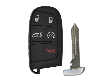 Jeep 2012 Smart Remote Key Shell 5 Buttons -