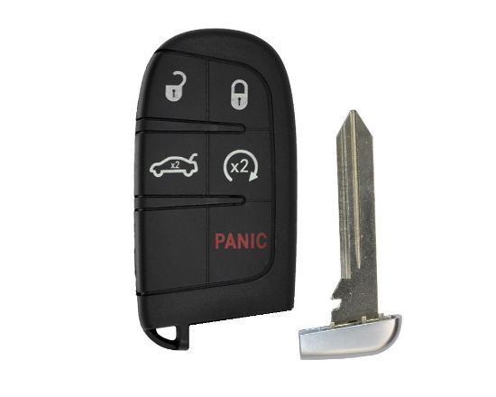 Jeep 2012 Smart Remote Key Shell 5 Buttons -