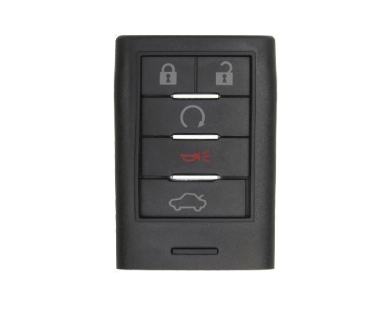 Cadillac Smart Key Remote Shell 5 Buttons