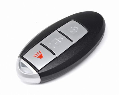High Quality Aftermarket Nissan Infiniti Smart Key Shell 2+1 Button Middle Battery Type, Emirates Keys Remote key cover | Emirates Keys