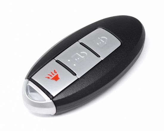 High Quality Aftermarket Nissan Infiniti Smart Key Shell 2+1 Button Middle Battery Type, Emirates Keys Remote key cover | Emirates Keys