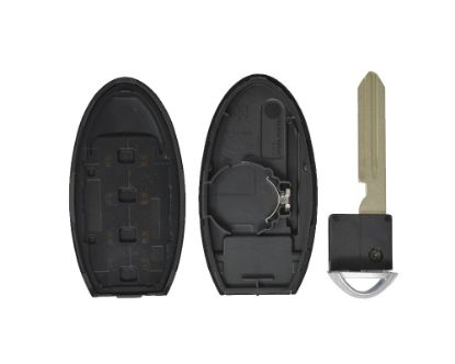Infiniti Smart Remote Key Shell 3+1 Button Left Battery Type