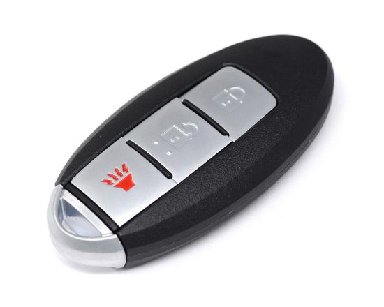 High Quality Aftermarket Infiniti Smart Remote Key Shell 2+1 Button Middle Battery Type, Remote key cover, Key fob shell replacement  | Emirates Keys