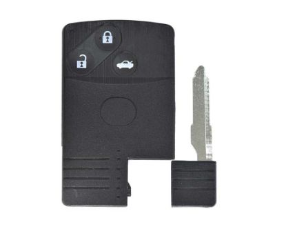 Mazda Remote Card Shell 3 Button High Quality, Emirates Keys Remote case, Car remote key cover, Key fob shells replacement at Low Prices.