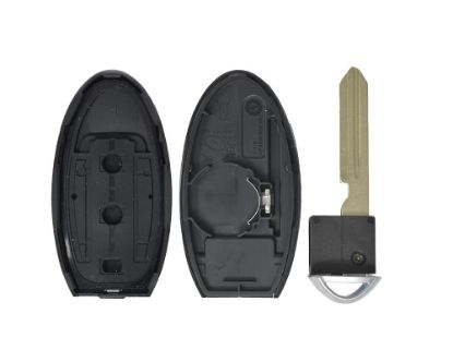 New Nissan Smart Key Remote Shell 3 Buttons Left Battery Type