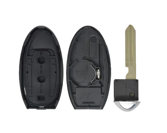 New Nissan Smart Key Remote Shell 3 Buttons Left Battery Type