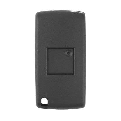 New Aftermarket Peugeot 407 Flip Remote Key Shell 2 Buttons Sedan Trunk Type with Battery Holder VA2 Blade High Quality Best Price | Emirates Keys
