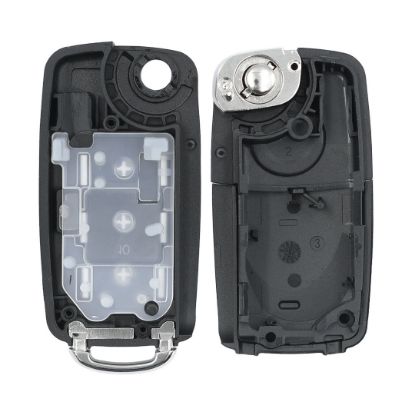 New Aftermarket Keydiy Xhorse Volkswagen UDS Type Flip Remote Key Shell 3 Buttons High Quality Best Price  | Emirates Keys