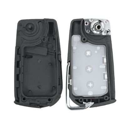 New Aftermarket Keydiy Xhorse Toyota Flip Remote Key Shell 3 Buttons High Quality Best Price  | Emirates Keys