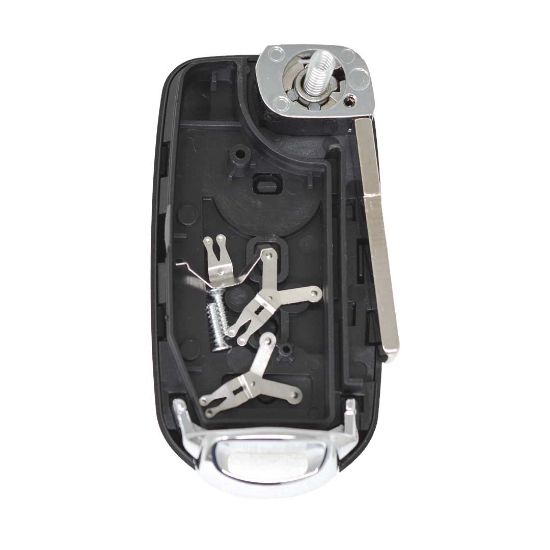 New Aftermarket Fiat Flip Remote Key Shell 4 Buttons SIP22 Blade Black Color High Quality Best Price | Emirates Keys