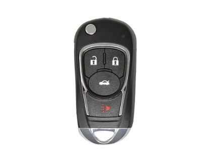 Chevrolet Flip Remote Key Shell 3+1 Button M| Emirates Keys