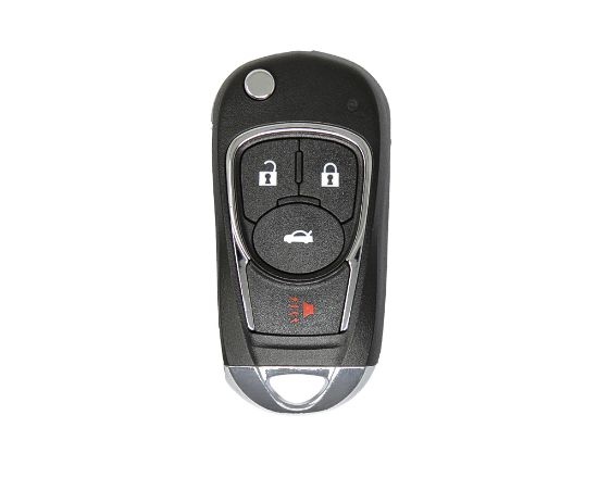 Chevrolet Flip Remote Key Shell 3+1 Button M| Emirates Keys