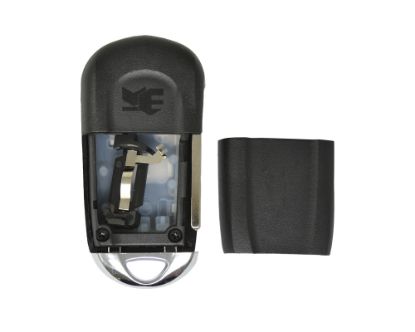 Chevrolet Flip Remote Key Shell 3+1 Button inside | Emirates Keys