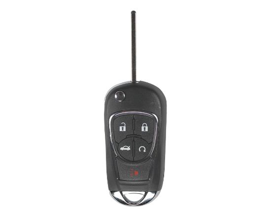 Chevrolet Flip Remote Key Shell 4+1 Button Modified Type - mk3.com