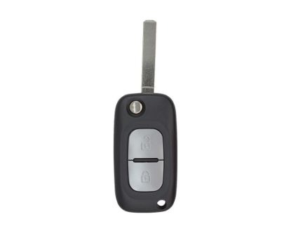 New Nissan Renault Flip Remote Key Shell 2 Buttons