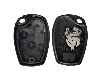 New Aftermarket Renault Duster 2014 Remote Key Shell 2 Buttons VAC102 Blade inside