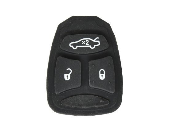 Chrysler Jeep Dodge Remote Key Shell 3 Button small button with-mk3.com-Remote Cover 